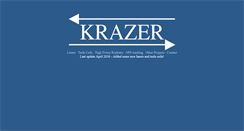 Desktop Screenshot of krazerlasers.com